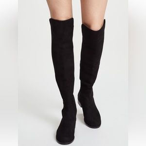 Stuart Weitzman 5050 Stretch Suede Knee Boots